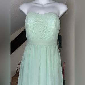 Lulus brand strapless gown, brand new
